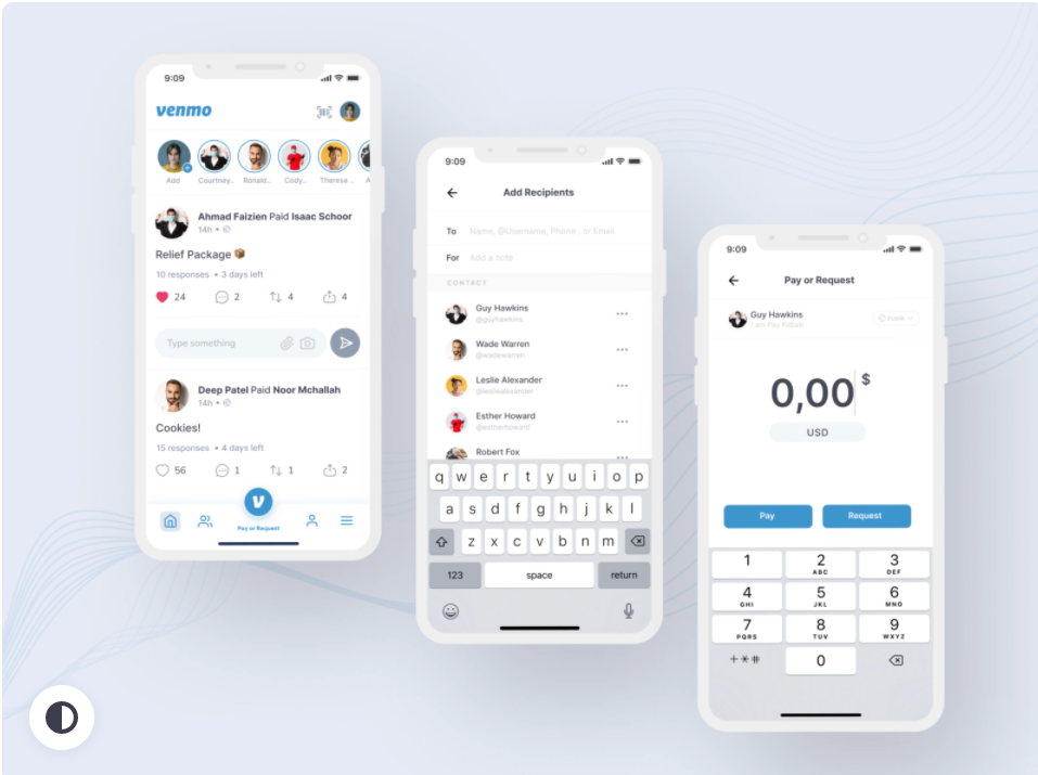 Best App Design Inspiration Examples - Venmo