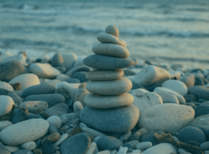 Stones on the beach