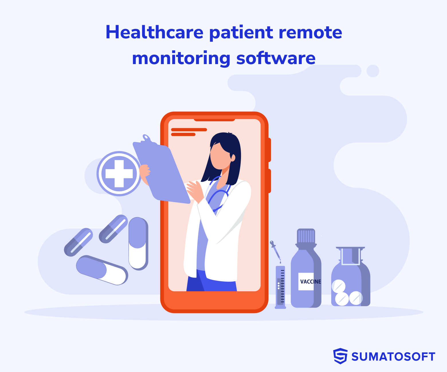 Healthcare patient remote monitoring software